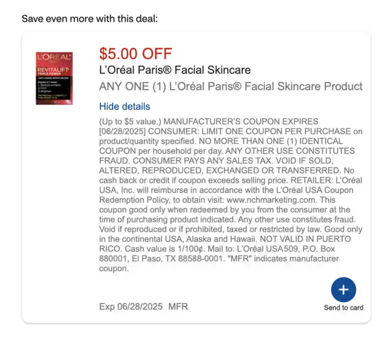 RUN! Free L'Oréal Revitalift Cleanser at CVS with Digital Coupons!